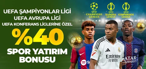 %40 SPOR YATIRIM BONUSU